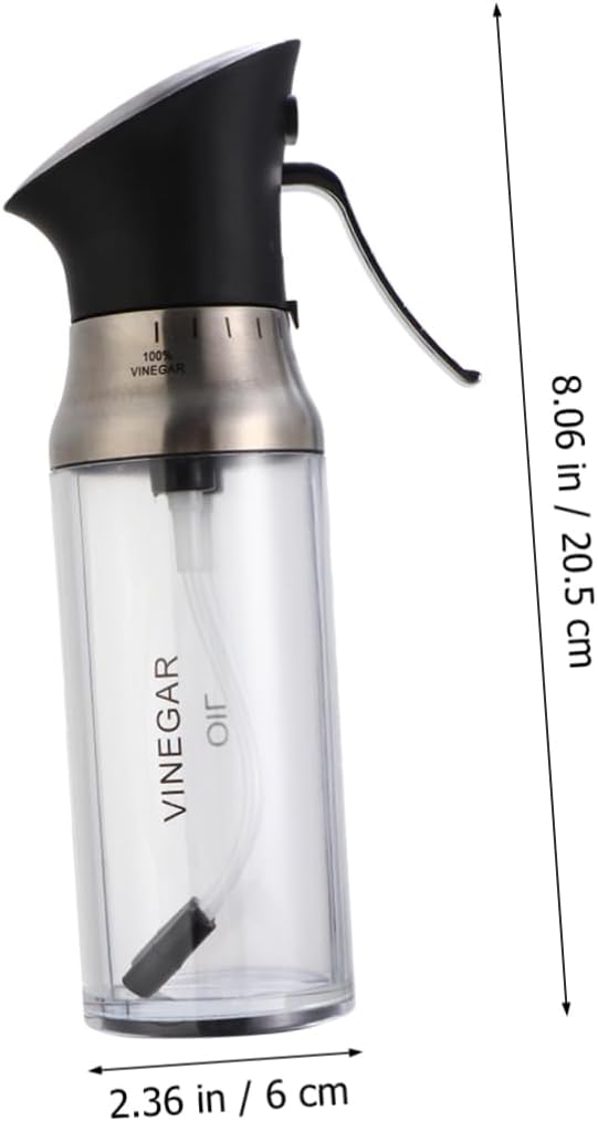 LIFKOME Oil Bottle Dispenser 200ml Sauce Sprayer Easy to Clean Dry Olive Oil Vinegar Sprayer