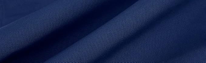 Apron for Men Women with Adjustable Straps and Large Pockets, Canvas Cotton Cooking Kitchen Chef Bib Aprons Waterproof Blue