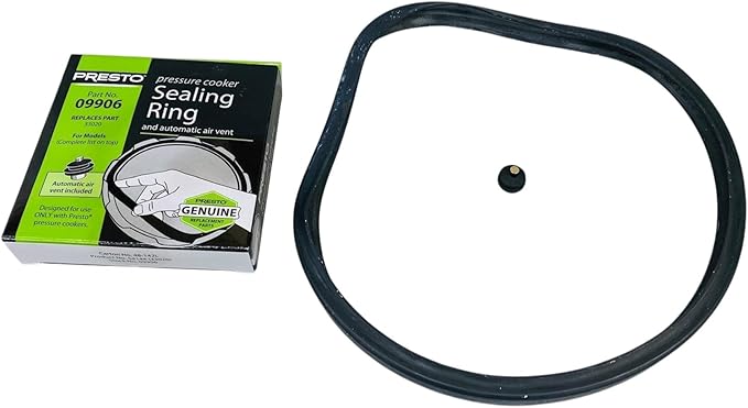 2 Pk, Presto Pressure Cooker Sealing Ring Gasket 09906
