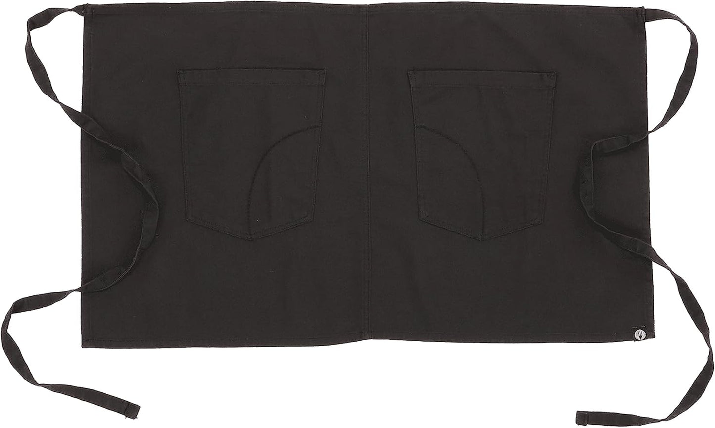 Chef Works Unisex Rockford Half Bistro Apron