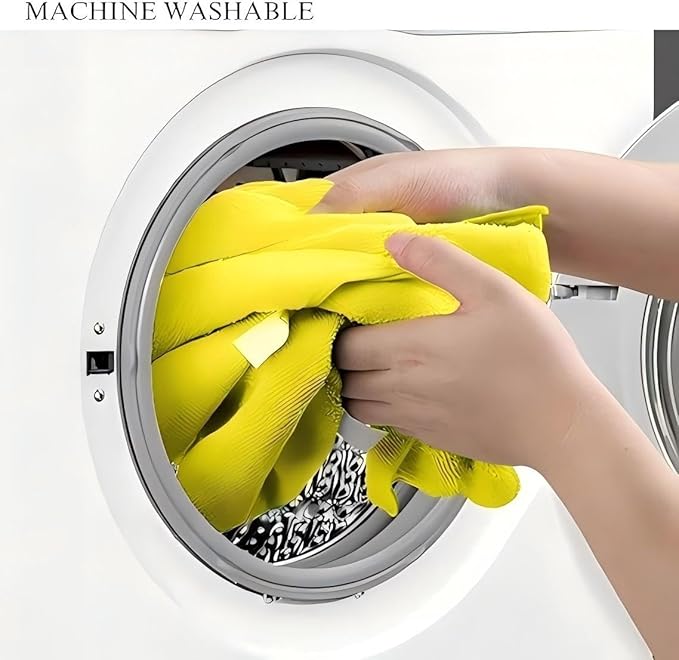 48 Pack 16'x16' Microfiber Household Cleaning Cloths - Multi-Purpose, Machine Washable, Absorbent Towels for Kitchen, Car, Home Appliances (16x16 48pk)