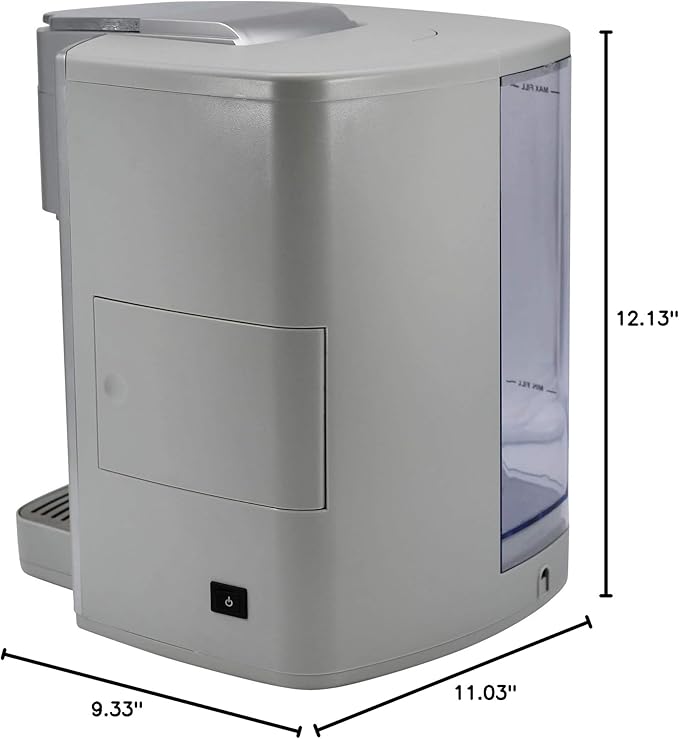 Cuisinart Coffee Maker, Single Serve 72-Ounce Reservoir Coffee Machine, Programmable Brewing & Hot Water Dispenser, Stainless Steel, Cool Grey