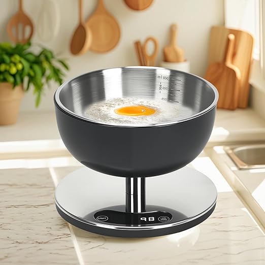 Electronic Kitchen Scale - Precise Digital Scale, Waterproof Stainless Steel, can be Used to accurately weigh Flour, Salt, Cooking and Baking preferences