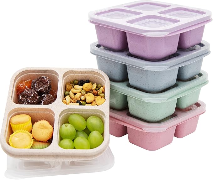 Snack Containers lid, 2pc Lids for snack bento box (Does not include the snack box, only the lid)