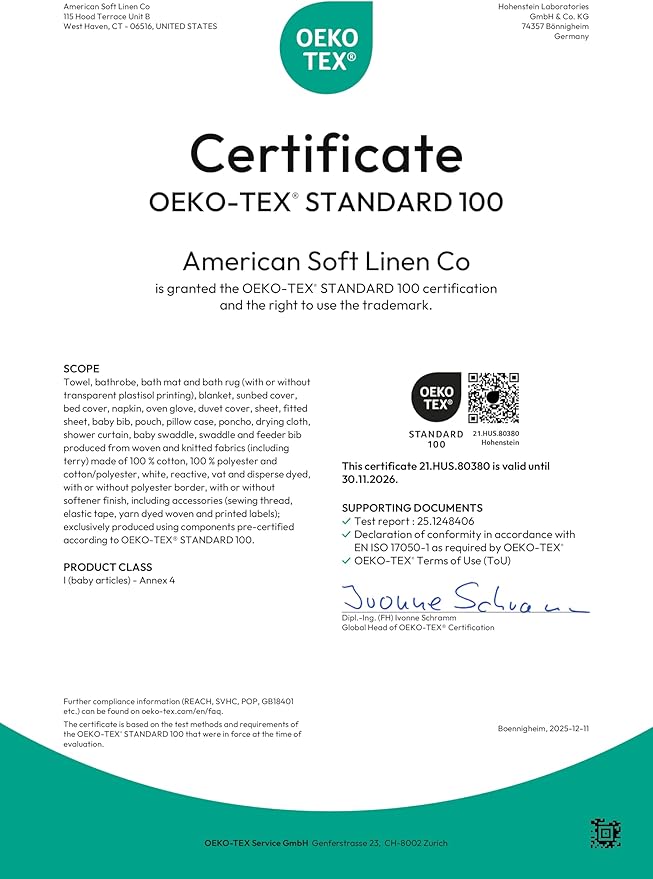 American Soft Linen Luxury 4 Piece Bath Towel Set, 600 GSM 100% Cotton Turkish Bath Towels for Bathroom, 27x54 in Extra Large Bathroom Shower Towels, Malibu Peach