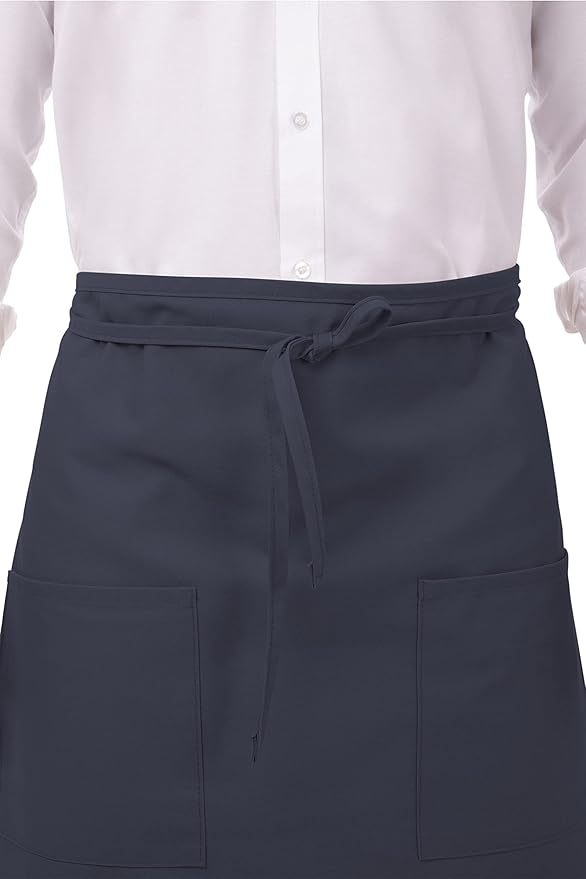 Chef Works Unisex Two Pocket Bistro Apron