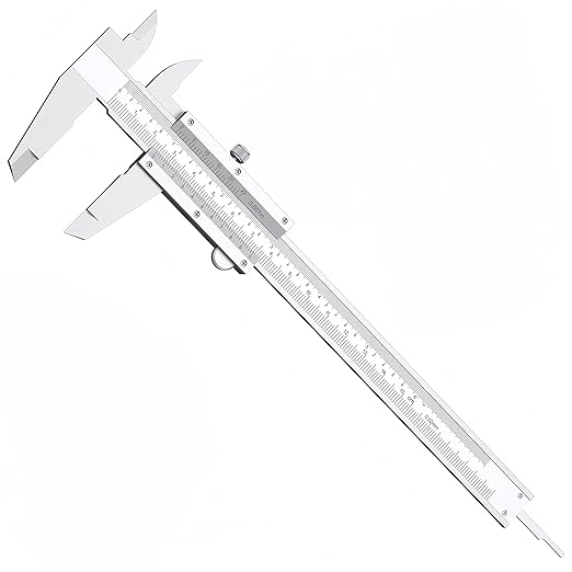 Vernier Caliper, 0-6inch/0-150mm Manual Micrometer, Stainless Steel Caliper,0.02mm/0.001" High Precision, Durable Slide Caliper Measuring Tool