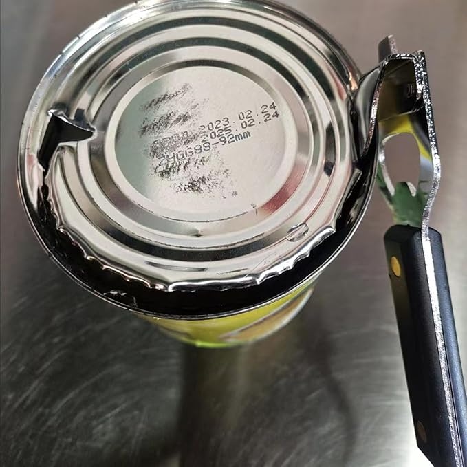 Bottle Opener - Manual Can Opener - Versatile 4-In-1 Can Opener for Kitchen Restaurants and Camping Trips (2)