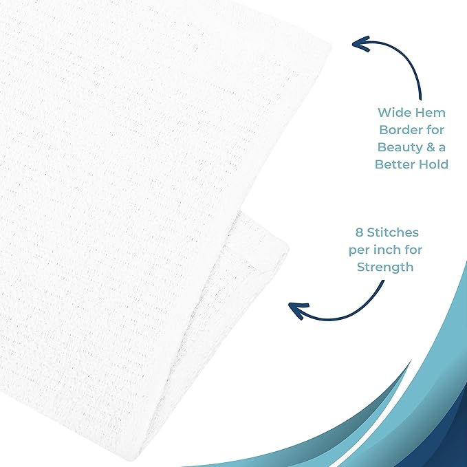 Looperry White Terry Cloth Rags (60 Pack Bulk) 13"x13" Inches Commercial Grade Dish Cloth Multipurpose Cleaning Rags for Housekeeping, Car Wash. Absorbent & Reusable Bar Mop Towels for Kitchen Cotton