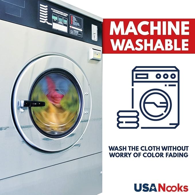 USANOOKS Microfiber Cleaning Cloth - Turq - 24Pcs (12.5x12.5 inch) High Performance - 1200 Washes, Ultra Absorbent Car Towel Traps Grime & Liquid for Streak-Free Mirror Shine - car Washing Cloth