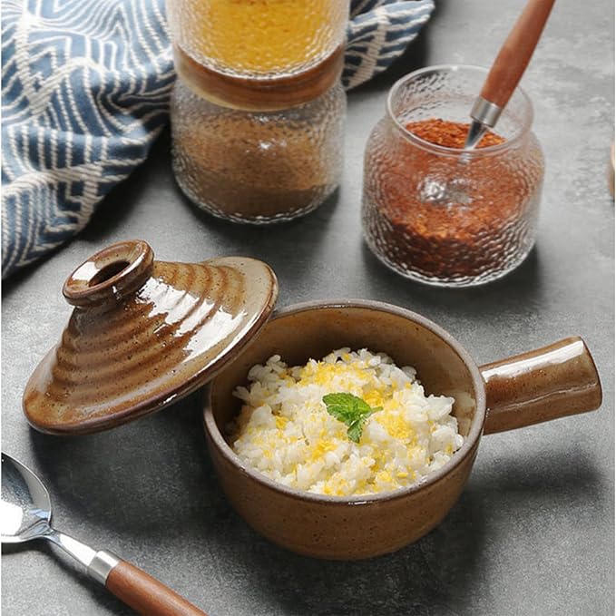 Egg Cooker,microwave egg cooker,Ceramic Microwave Egg Poacher with Dome Chimney Lid and Hollow Hand