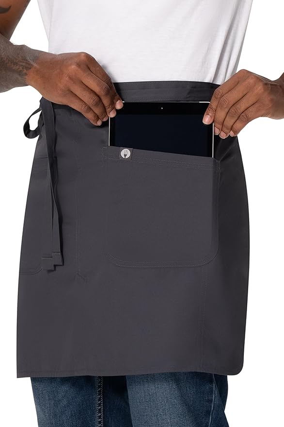 Chef Works Unisex Brio Server Apron