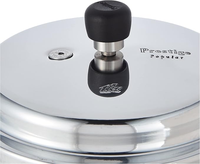 Prestige PRP4 Aluminum Pressure Cooker, 4 L, Silver