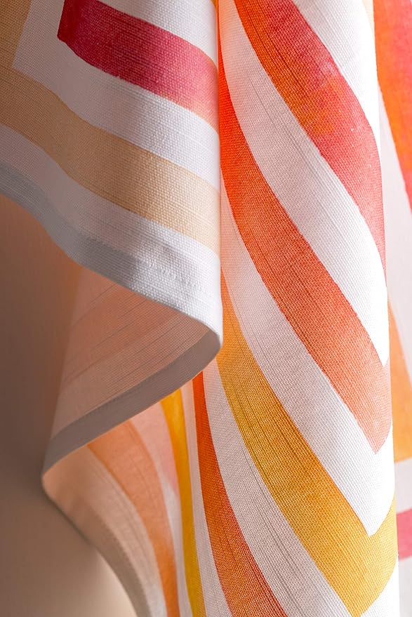Maison d' Hermine Kitchen Towels Set of 3 100% Cotton 27.50" x 20" Reusable Cloth Tea Dish Towels Absorbent with Hanging Loop for Kitchen Gifts for Mothers Day Spring/Summer (Summer Maze)