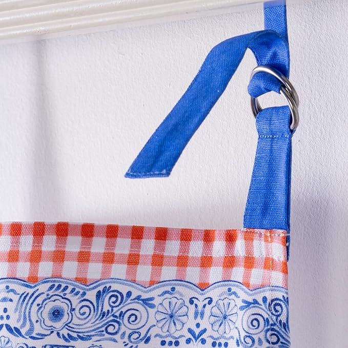 Maison d' Hermine 100% Cotton Apron for women with Pocket Kitchen Chef Apron for Men Cooking Mothers Day Gifts