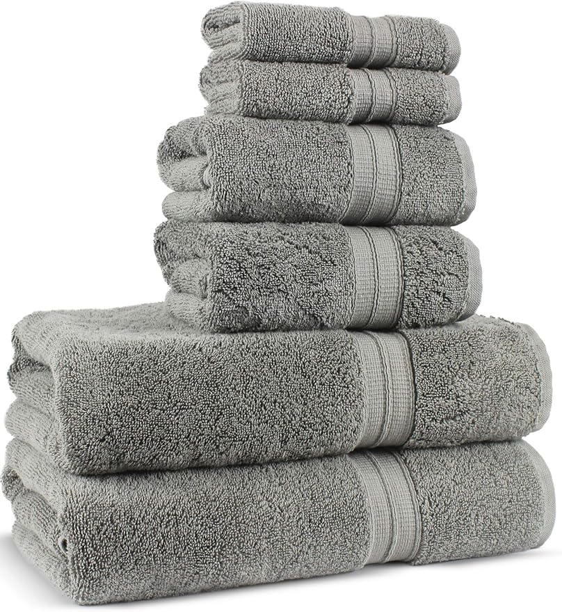 Chakir Turkish Linens Soft & Absorbent 100% Cotton Premium Turkish Towels for Bathroom