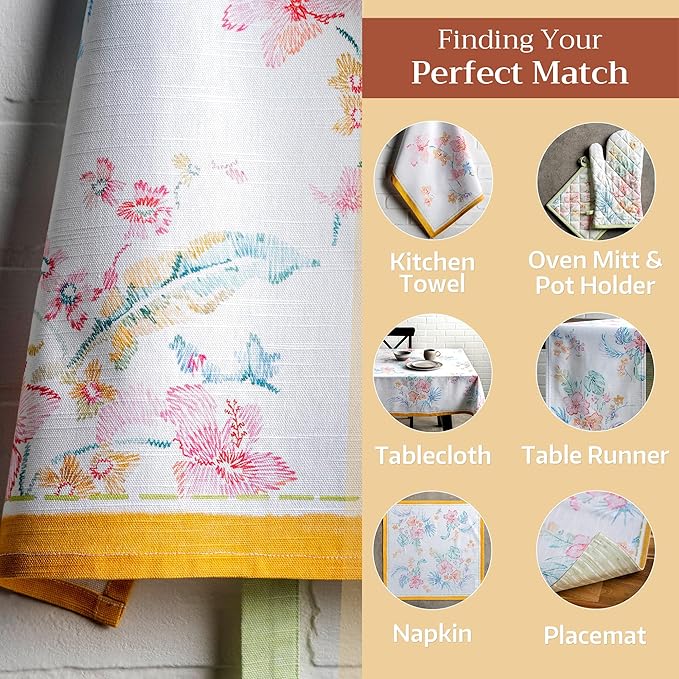 Maison d' Hermine 100% Cotton Apron for women with Pocket Kitchen Chef Apron for Men Cooking Mothers Day Gifts