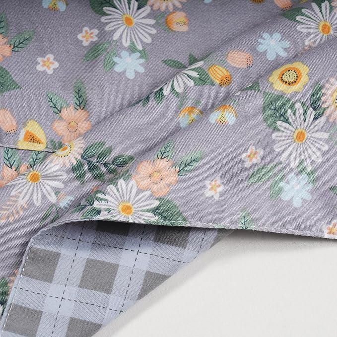 Aoomzoon Kitchen Aprons for Women with 2 Pockets,Double Sided Vintage Adjustable Apron for Gardening Cooking Arting Painting