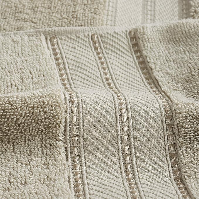 Modern Threads 4-Pack SpunLoft Bath Sheet Sand 35x66