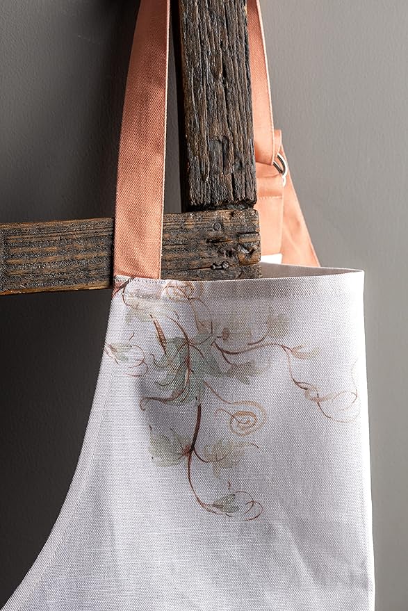 Maison d' Hermine 100% Cotton Apron for women with Pocket Kitchen Chef Apron for Men Cooking Mothers Day Gifts