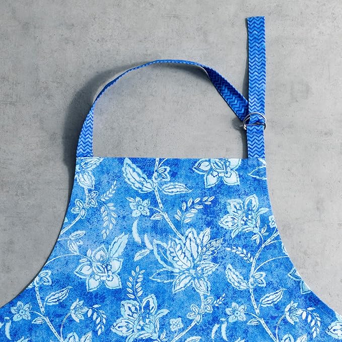 Maison d' Hermine 100% Cotton Apron for women with Pocket Kitchen Chef Apron for Men Cooking Mothers Day Gifts