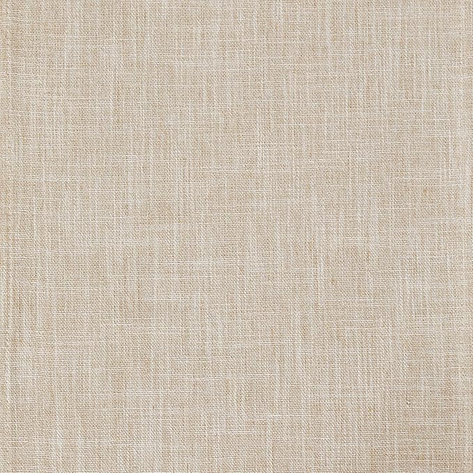 ZeeMart Rustic Cotton Linen Table Runner, 13x36 Inches Taupe, Farmhouse Style Beige Table Runners 36 Inches Long, Washable Kitchen Dining Table Decoration for Home Party Decor