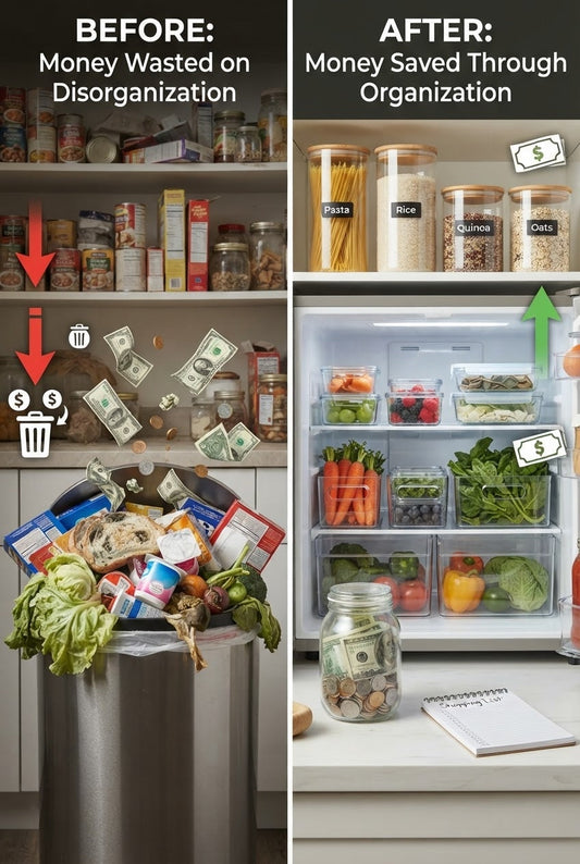 The Money in Your Trash: How Kitchen Disorganization Wastes $1,500+ Per Year