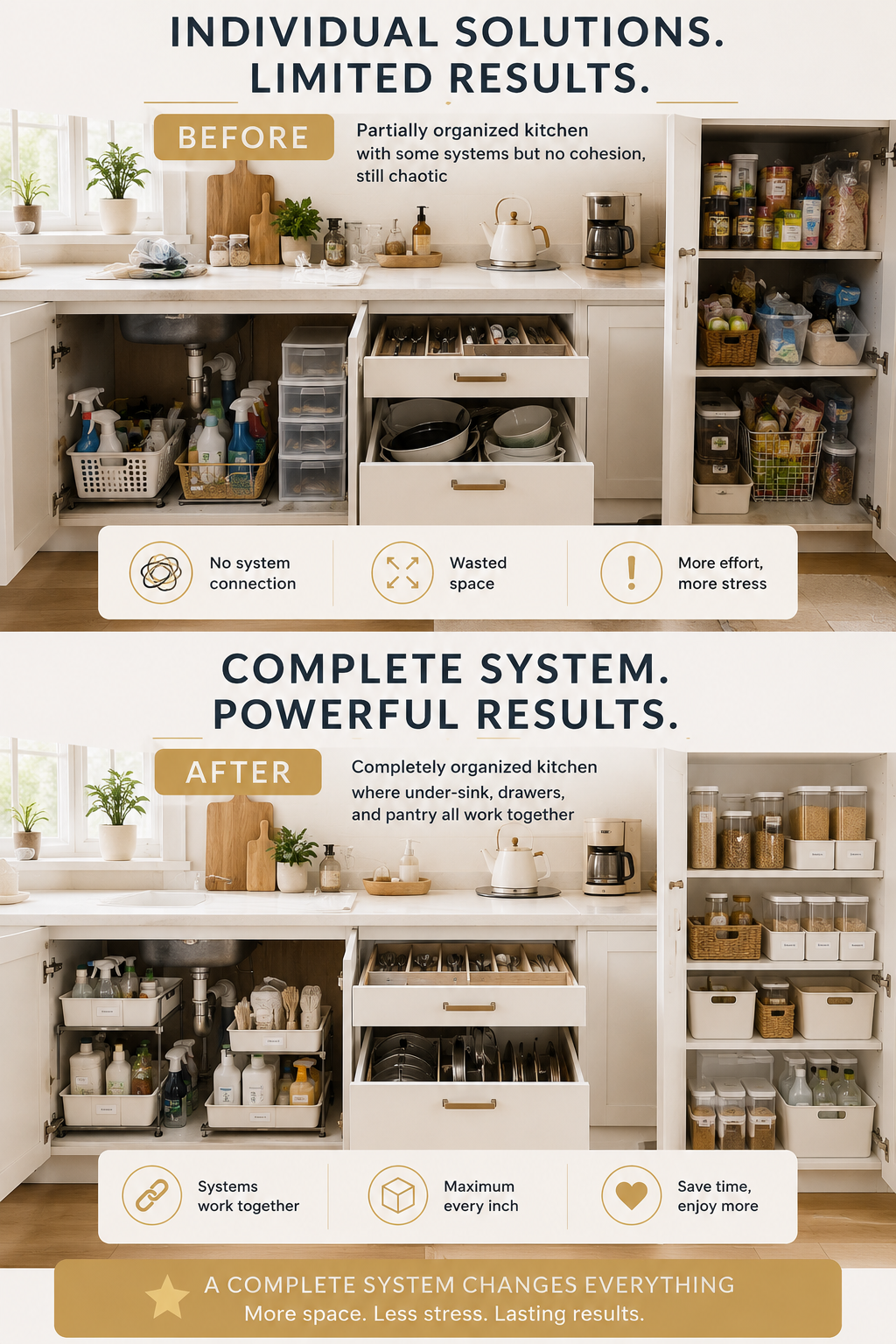 The Complete Kitchen Organization Ecosystem: Why System Beats Individual Products