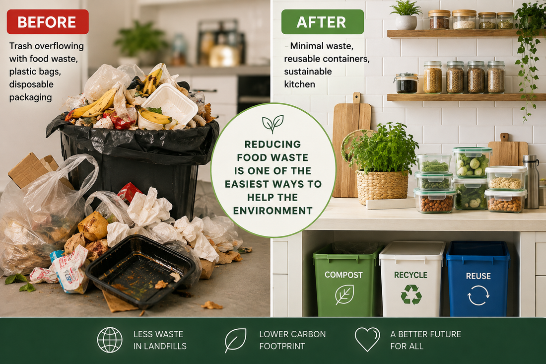 Waste Less, Live Better: How Airtight Containers Reduce Your Environmental Impact"