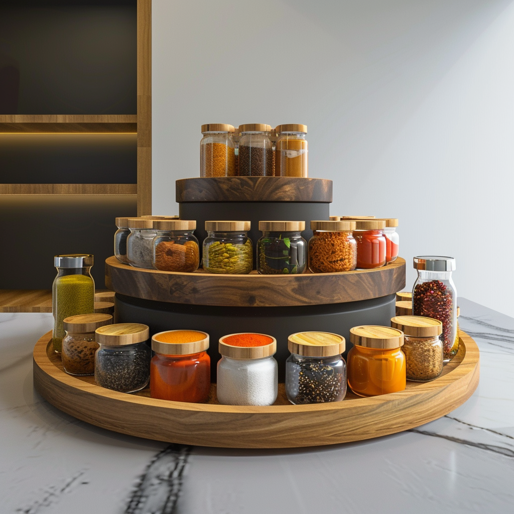 Lazy Susan Turntable Organizer