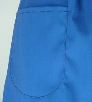 Hyzrz Cute Lovely Cotton Retro Kitchen Cooking Aprons for Women Girls Vintage Baking Apron with Pockets for Mother Gift