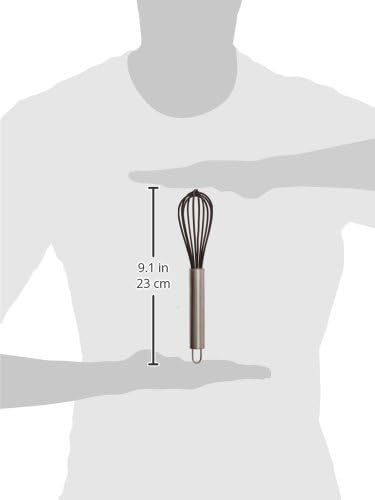 Farberware Professional Silicone Mini Whisks (Set of 2), Black