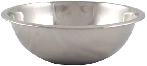 American METALCRAFT, Inc. 3 qt Stainless Steel Mixing Bowl, Silver
