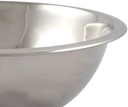 American METALCRAFT, Inc. 3 qt Stainless Steel Mixing Bowl, Silver