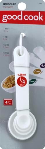 Good Cook Classic Set of 4 Measuring Spoons