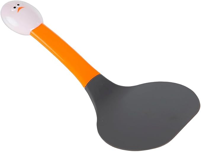 Joie m50416 Kitchen Gadgets Eggy Flex Flip Turner, Wide and Flexible Spatula, Nylon, Black