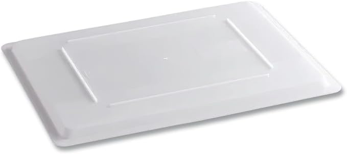 Rubbermaid Commercial Products Food Storage Box Lid for 8.5, 12.5, 16.5, and 21.5 Gallon Sizes, White