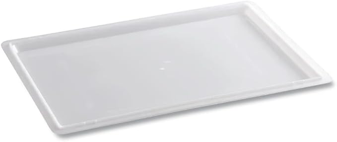 Rubbermaid Commercial Products Food Storage Box Lid for 8.5, 12.5, 16.5, and 21.5 Gallon Sizes, White