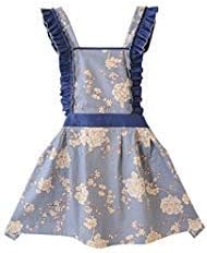CRB Fashion Kids Cooking Baking Apron | Toddler, Little Girls, Cute Kitchen Chef Aprons