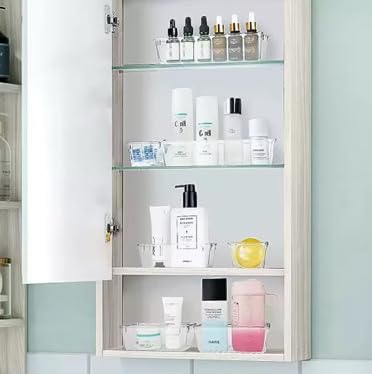Plastic Drawer Dividers Set – Customizable Storage Bins (25 Pieces), Multi-Purpose Use – Ideal for bathroom, kitchen, office, or vanity drawers.