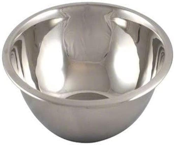 American METALCRAFT, Inc. 3 qt Stainless Steel Mixing Bowl, Silver