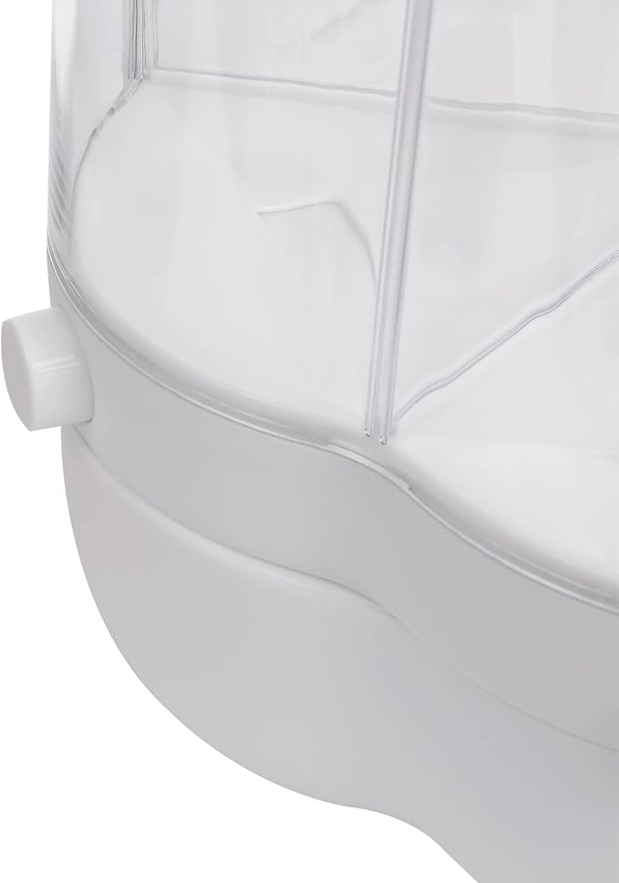 360° Rotating Grain Dispenser with 6 Grids, 27lbs Large Capacity Grain Dispenser Rotating Kitchen Storage Containers With Sealed Lid for Cereals, Oatmeal and Candy