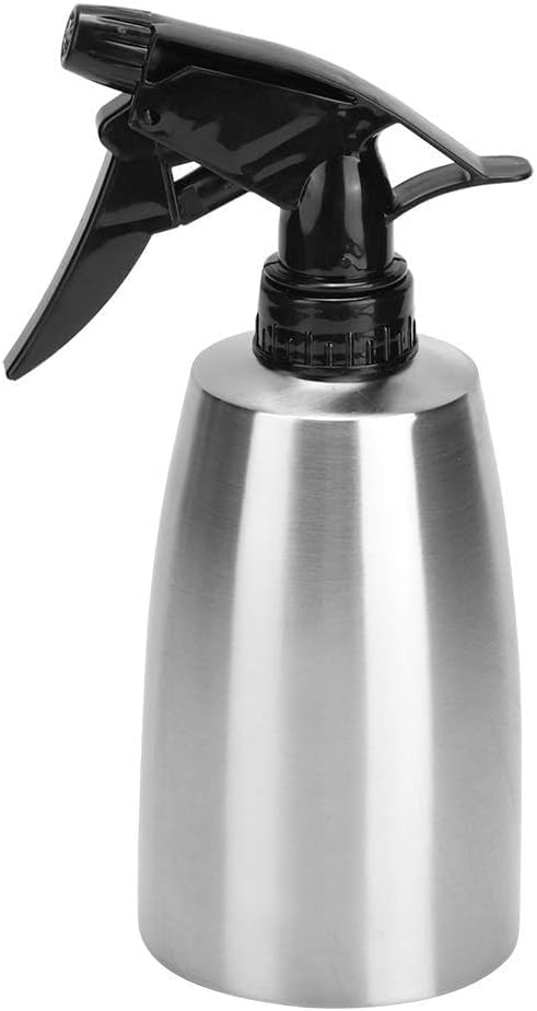 400ml Olive Oil Sprayer, Vinegar Sprayer Dispenser Stainless Steel Container Seasoning Kitchenware Tools for BBQ, Cooking, Frying