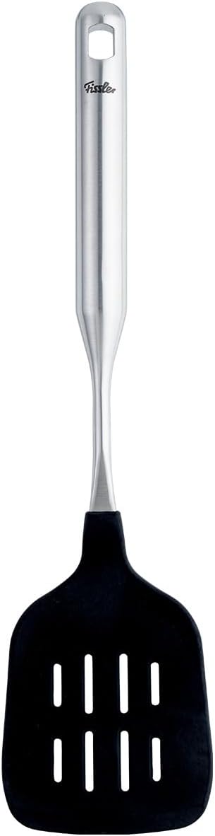 Fissler Essential Silicone Spatula Turner, Heat-Resistant Nonstick Cooking Utensil for Flipping Eggs, Pancakes & More, Ergonomic Handle