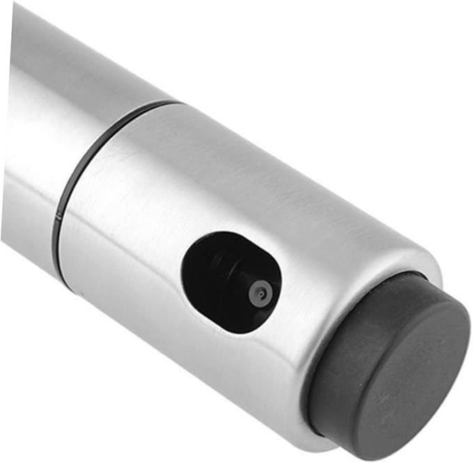 PRETYZOOM 2PCS Stainless Steel Spray Bottle Set Fine Mist Oil and Vinegar Sprayer Food-Grade Pump for Cooking and Grilling for Kitchen Use