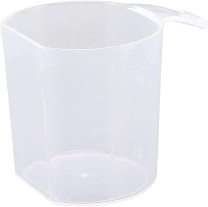 Pssopp 22.lb Rice Storage Container, Food Storage Container with Lid and Measuring Cup Moistureproof Cereal Grain Storage Box for Beans Grain Flour and Pet Food (Black)