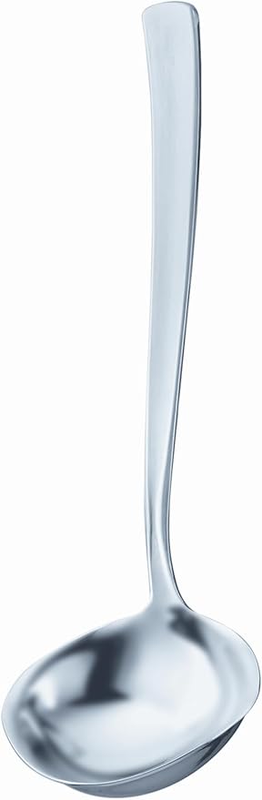 Rösle Stainless Steel Sauce Ladle, Flat Handle, 1.7-Ounce