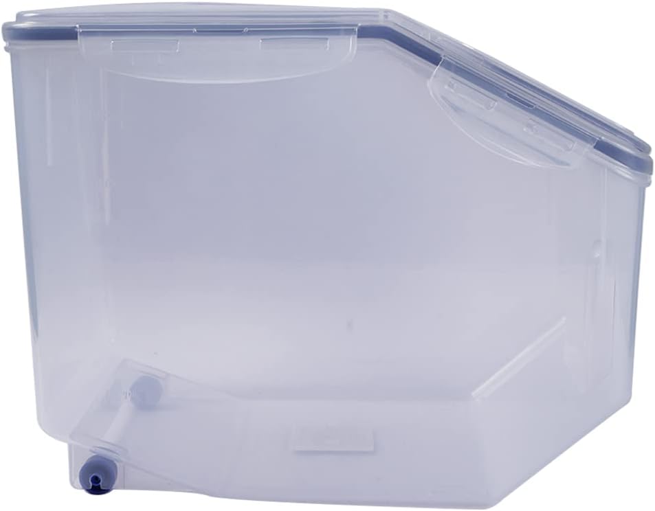 Lock & Lock Bulk Storage Bins Food Storage Container with Wheels (50.72-Cup)
