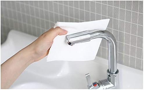 JEBBLAS Cleaning Towels, Dish Towels and Dish Cloths, Reusable, Absorbent, Dry Quickly, 60 Sheets/Pack, Yellow