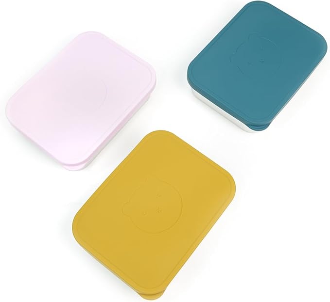 Stainless Steel Bento Box for Kids Adults, Toddler Lunch Box Containers with Silicone Lid,Removable 3 Compartment Design,Leakproof Snack Container, BPA Free, Dishwasher Safe-(1200ml,Pink)